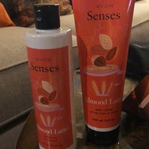 Avon senses body lotion & shower gel